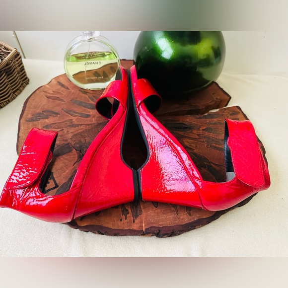 EUC THE FLEXX Red Sandal Size 8B - Picture 4 of 8